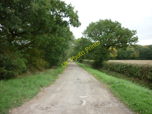 Photo 6"x4" Heading east along Sleights Lane Bursea c2010