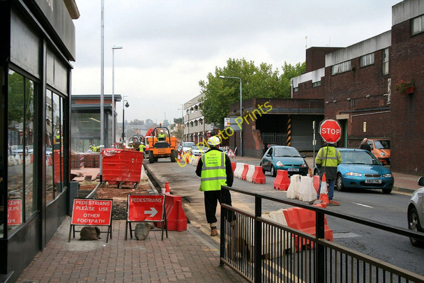 Photo 6"x4" Single file traffic on Station Road Beeston\/SK5236 c2010