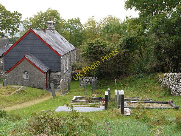 Photo 6"x4" Tabor graveyard and chapel Tabor c2010