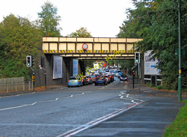 Photo 6"x4" Railway Bridges over Blossomfield Road Solihull c2010