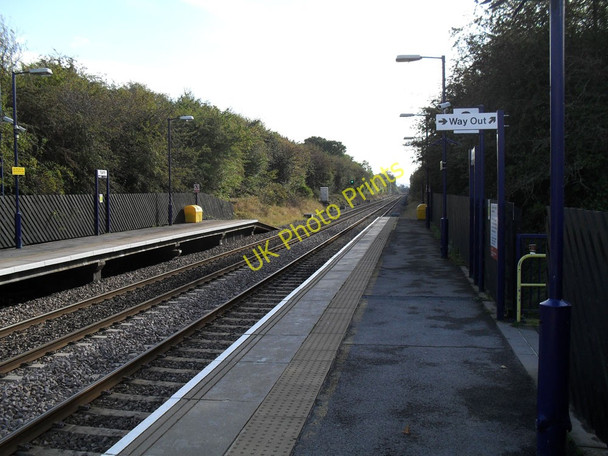 Photo 6"x4" Yarm station looking southwards Yarm c2010