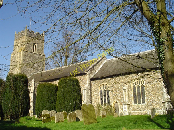 Photo 6"x4" Thornham Magna St Mary\u00e2\u0080\u0099s church Thornham Magna c2007