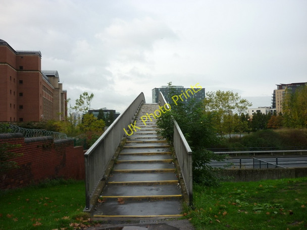 Photo 6"x4" A footbridge over the A64, New York Road Leeds\/SE3034 c2010