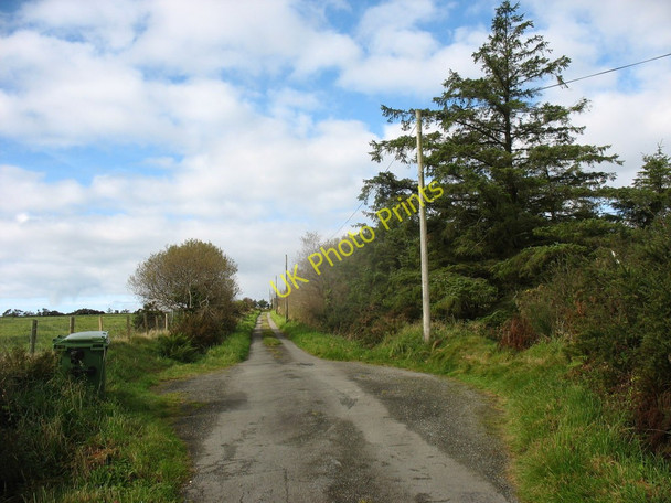 Photo 6"x4" Passing place on the Gwynus byway Llithfaen c2010
