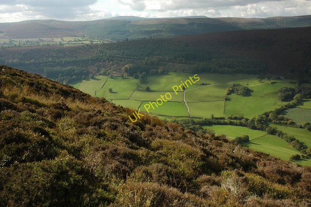 Photo 6"x4" Above the Vale of Ewyas Cwmyoy c2010