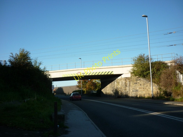 Photo 6"x4" A rail bridge over Elland Road Far Royds c2010