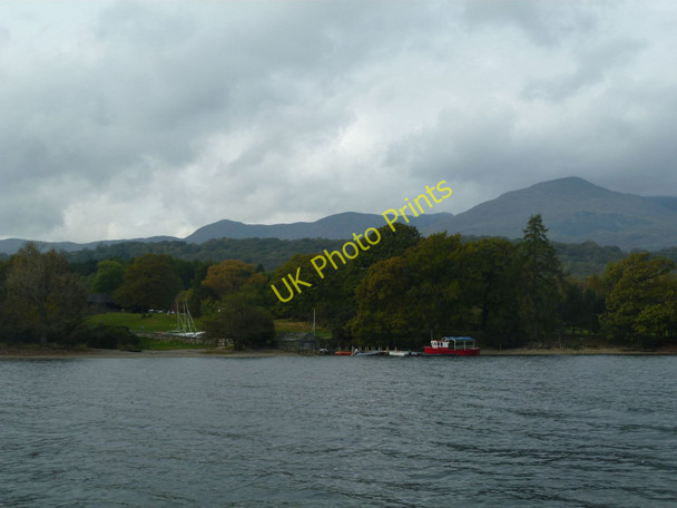 Photo 6"x4" Hoathwaite Landing, Coniston Water Haws Bank\/SD3096 c2010