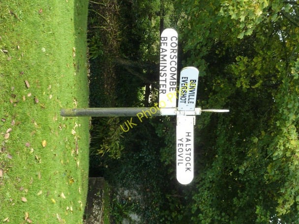Photo 6"x4" Corscombe Signpost Corscombe\/ST5105 c2010