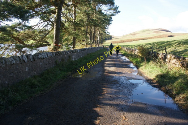 Photo 6"x4" Road beside Glencorse Reservoir Coates\/NT2161 c2010