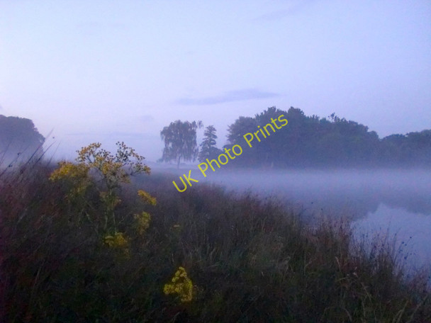 Photo 6"x4" Mist at the Pen Ponds Richmond\/TQ1874 c2010