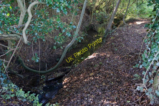 Photo 6"x4" Tributary of Wesley Brook The Wyke c2010
