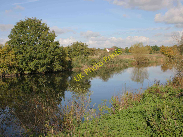 Photo 6"x4" River Avon from Avon Valley footpath Luddington\/SP1652 c2010