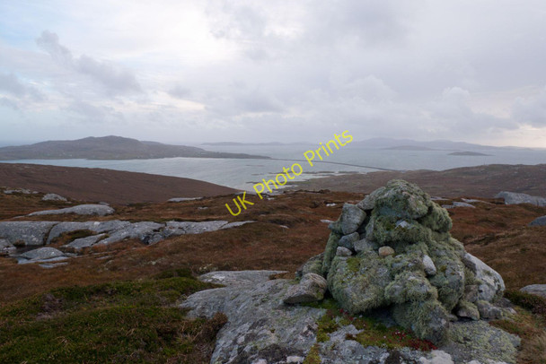 Photo 6"x4" At the top of Marabhal Gleann Dail bho Dheas c2010