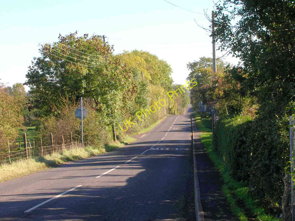 Photo 6"x4" View down B4451 towards Deppers Bridge Deppers Bridge c2010