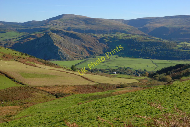 Photo 6"x4" Looking down Cwm Uchaf Abertrinant c2010