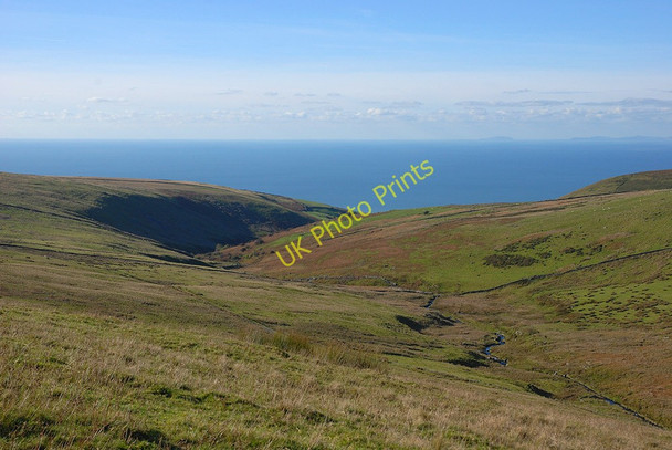 Photo 6"x4" Cwm of the Afon Gwril Abertrinant c2010