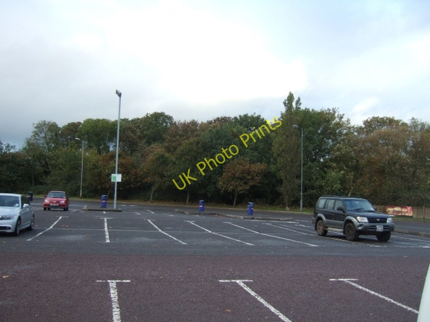 Photo 6"x4" Car park at Sedgemoor service area (southbound) Edingworth c2010