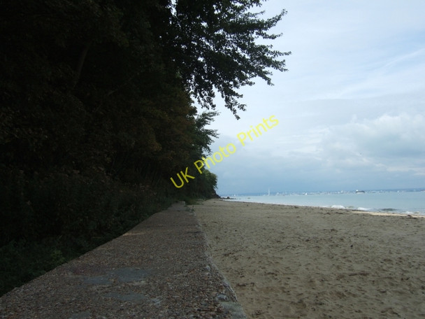 Photo 6"x4" Beach at Horestone Point Nettlestone c2010