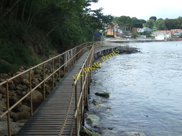 Photo 6"x4" Boardwalk in Seagrove Bay Nettlestone c2010