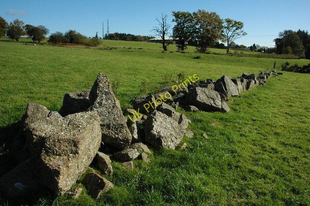 Photo 6"x4" Remains of a wall St Arvans c2010