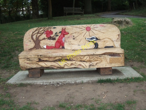 Photo 6"x4" A seat overlooking Ryde East Sands Ryde c2010