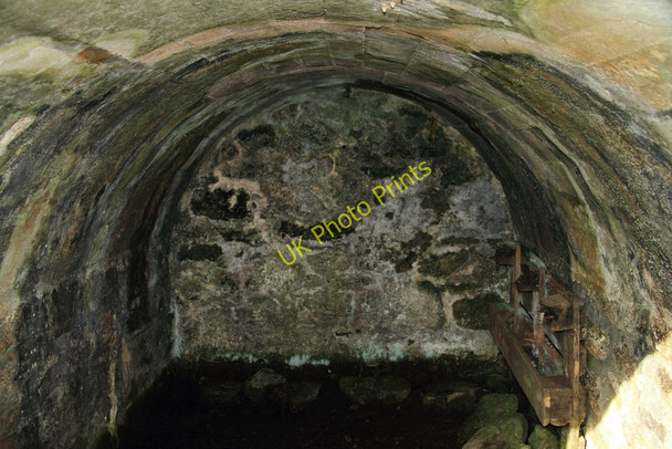 Photo 6"x4" Interior of Observation Post No 16 East Okement Head c2010