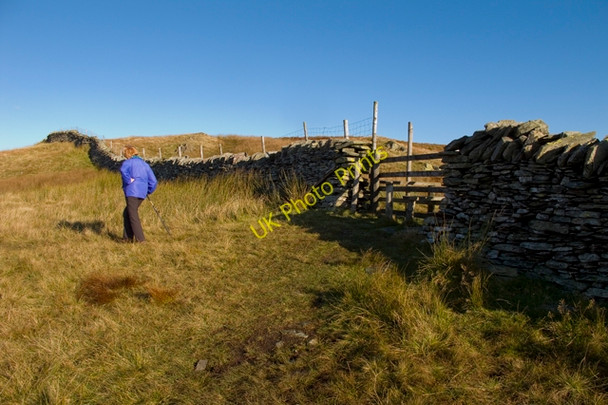 Photo 6"x4" Path to summit of Sallows Kentmere c2010