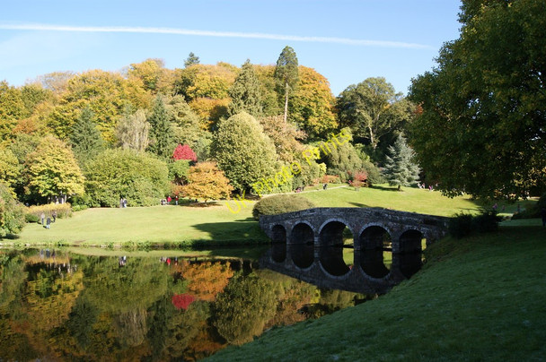 Photo 6"x4" The Palladion bridge at Stourhead. Gasper c2010