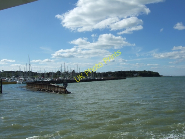 Photo 6"x4" Entrance to the marina at Yarmouth Yarmouth c2010