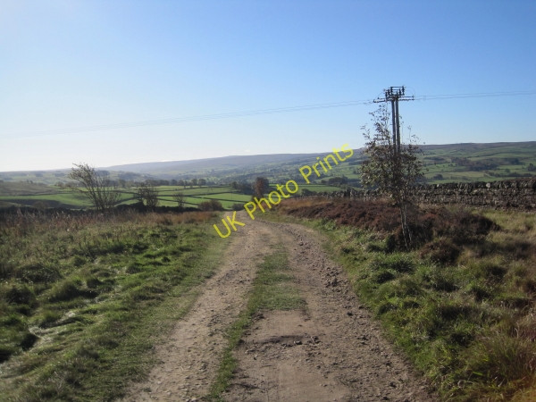 Photo 6"x4" Spitty Lane above Catton Catton\/NY8257 c2010