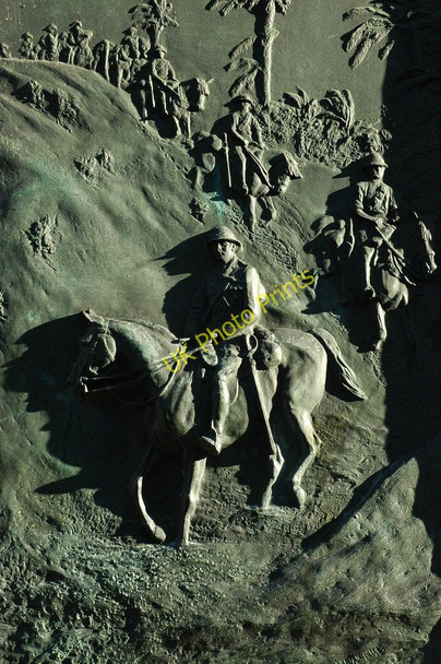 Photo 6"x4" Detail on Gloucester's War Memorial Gloucester c2010