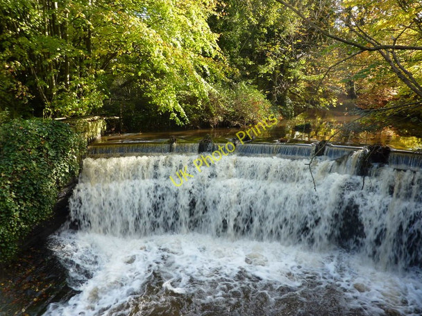 Photo 6"x4" Weir on Black Brook Whitehough\/SK0382 c2010