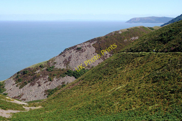 Photo 6"x4" Way above Coddown  Combe Countisbury c2010