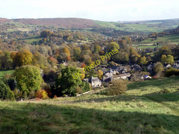 Photo 6"x4" Looking over Stoney Middleton Stoney Middleton c2010