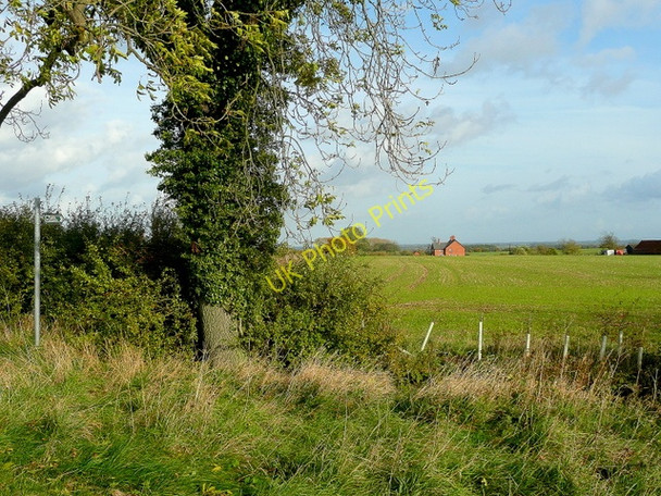 Photo 6"x4" Footpath to Graby Graby c2010