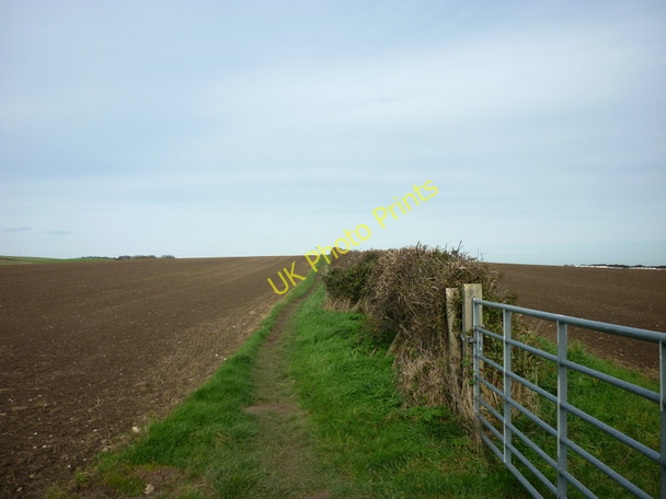 Photo 6"x4" A path from Flamborough to the cliffs Flamborough c2010
