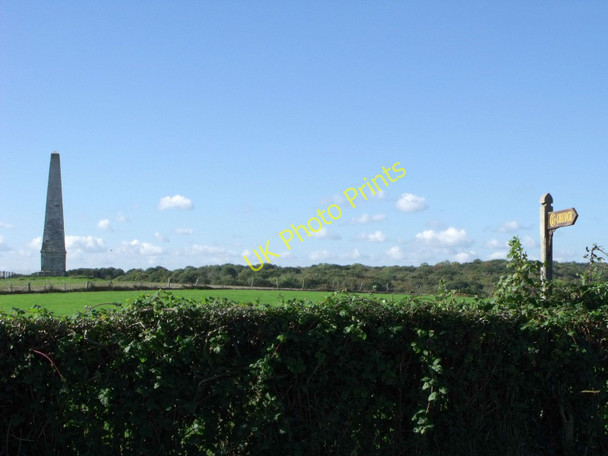 Photo 6"x4" Field and memorial, Bilsington, Kent Bilsington c2010