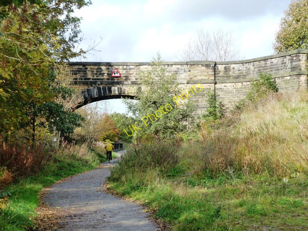 Photo 6"x4" Spen Valley Greenway Cleckheaton c2010