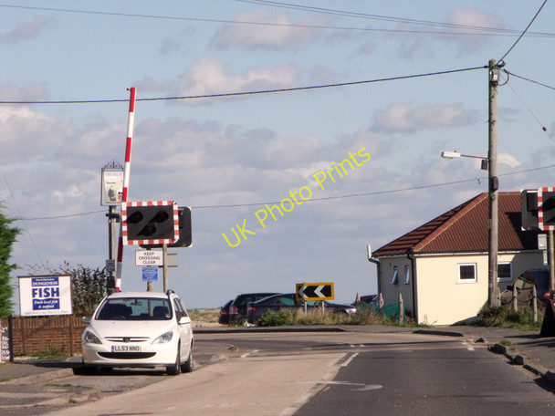 Photo 6"x4" Level Crossing, Dungeness Dungeness c2010