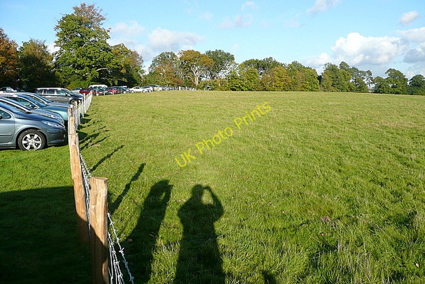 Photo 6"x4" Scotney Castle overflow car park The Down c2010