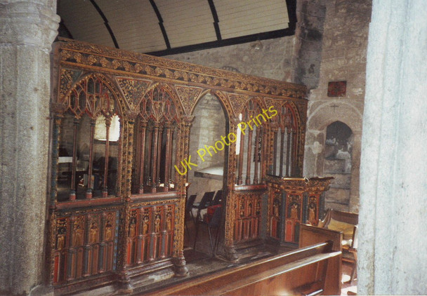Photo 6"x4" Rood Screen, St. Thomas a Becket, Bridford, Devon Bridford c1994
