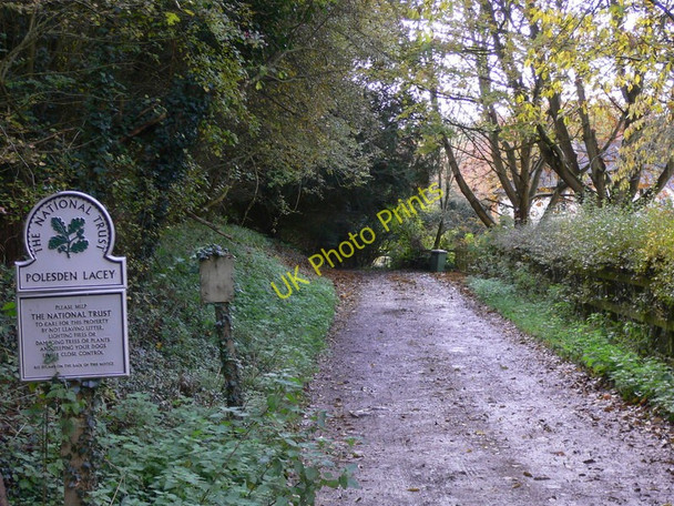 Photo 6"x4" National Trust sign (fifth today) Polesden Lacey c2010
