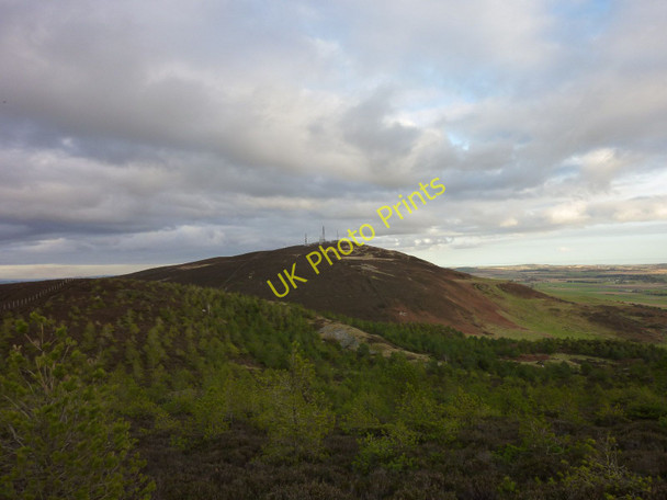 Photo 6"x4" Craigowl Hill From Balkello Hill Nether Handwick c2010
