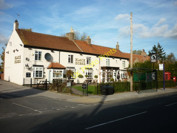 Photo 6"x4" The Black Horse, Wigginton Wigginton\/SE5958 c2010