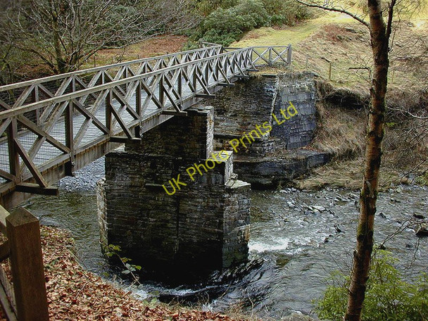 Photo 6"x4" The Alpine Bridge, Hafod Pont-rhyd-y-groes c2000