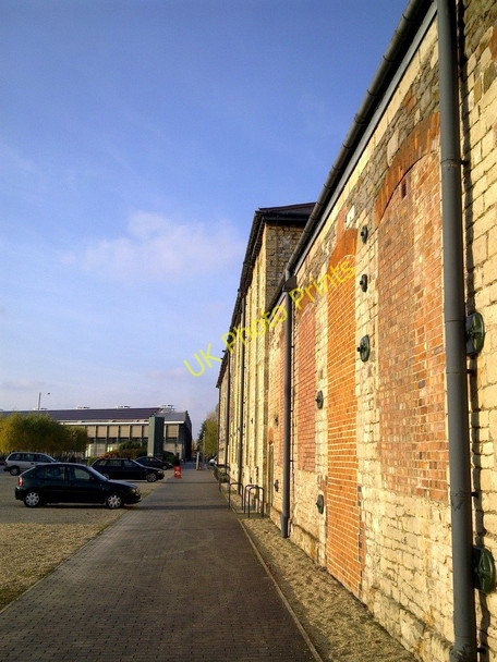 Photo 6"x4" View north from Steam Museum, Swindon Swindon\/SU1685 c2010