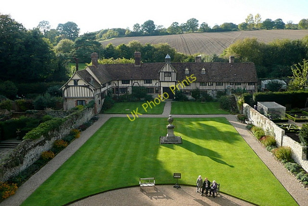 Photo 6"x4" Ightham Mote, stable block Ivy Hatch c2010