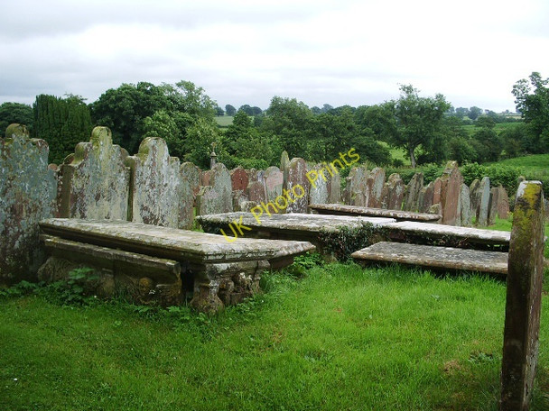 Photo 6"x4" St Cuthbert's Church, Kirklinton, Graveyard Kirklinton c2008