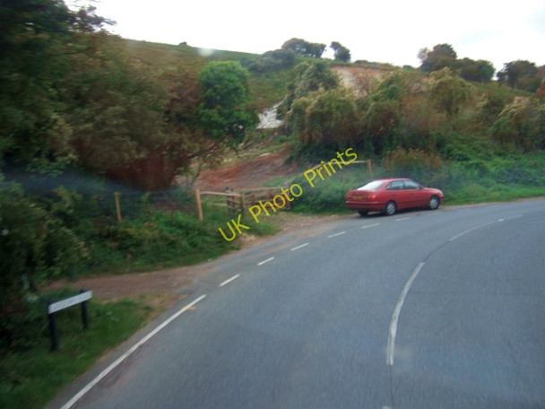 Photo 6"x4" Sharp bend in the B3395 Hillway c2010