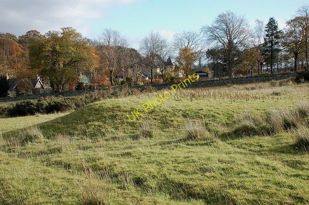 Photo 6"x4" Remains of old golf course Peebles (1) Peebles\/NT2540 c2010